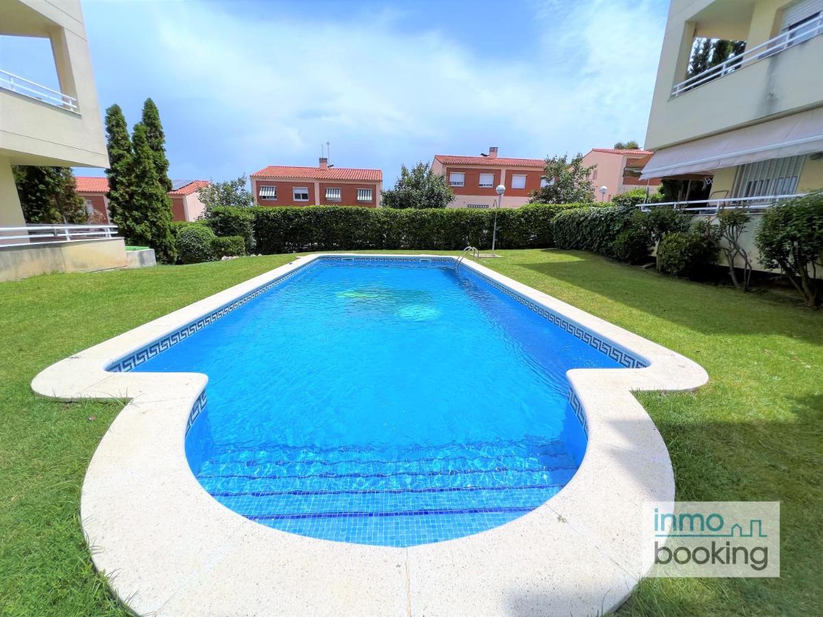 Atico Green , Con Piscina , Barbacoa Y Parking 萨洛 外观 照片