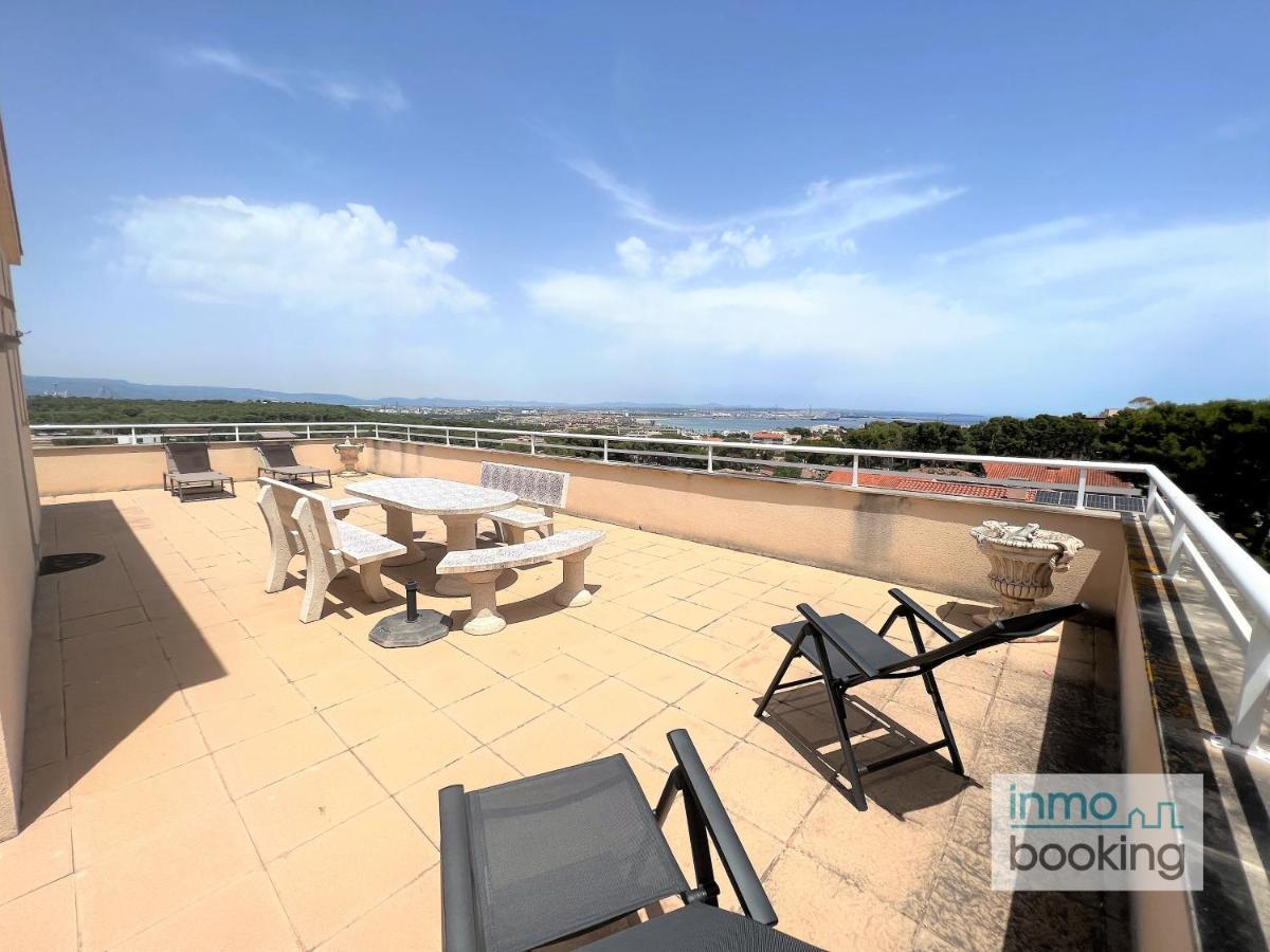 Atico Green , Con Piscina , Barbacoa Y Parking 萨洛 外观 照片